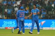Washington Sundar was the pick of the Indian bowlers